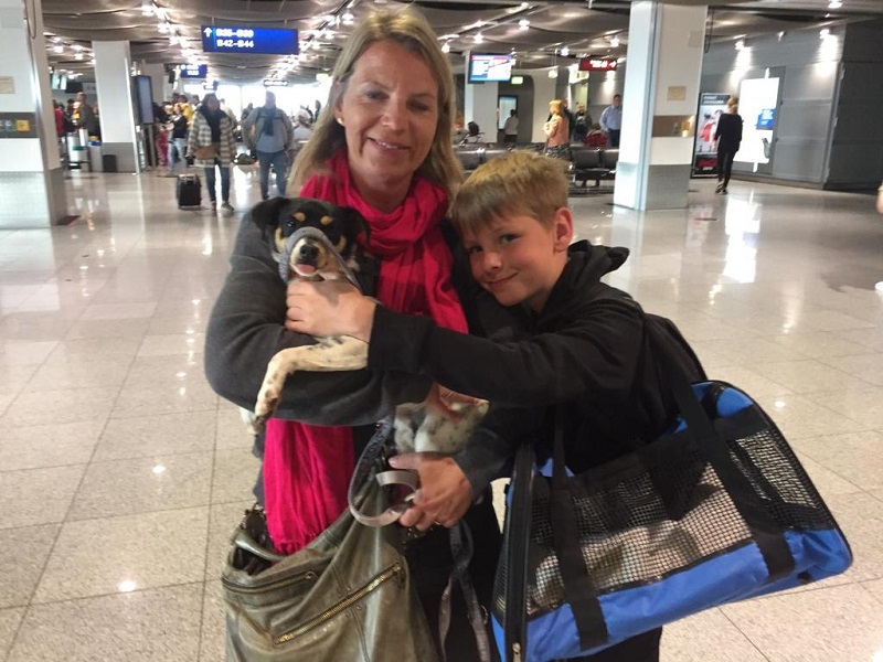 Florenzio's Ankunf am Flughafen DUS.jpg